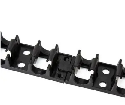 Polytherm Self Adhesive Clip Rail 16-18mm x 1m Length (Black)