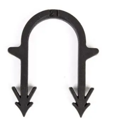 Polytherm Underfloor Heating Tacker Clips Black (Box of 300)